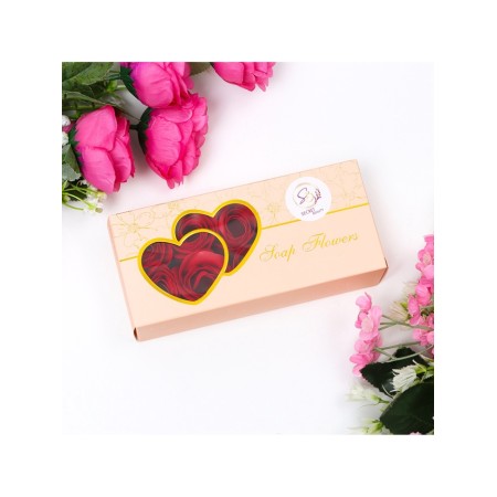 Soap roses, red, set 10 pcs.-10