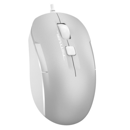 Mouse A4Tech FSTYLER FM26 silver/white optical (2000DPI) USB for a laptop (4but)-7