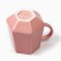 Ceramic mug “Dream”, 300 ml, pink color