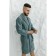 Terry dressing gown, size 50, green color