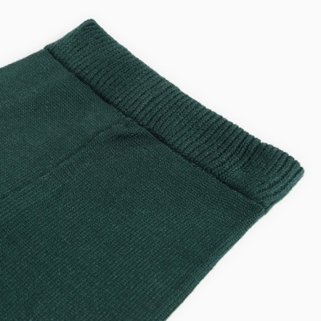 Knitted kit for children (jumper, trousers), green color, height 86-4