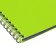 Notebook on the crest A4 48 sheets in the Calligrata cage light green, plastic cover, offset unit