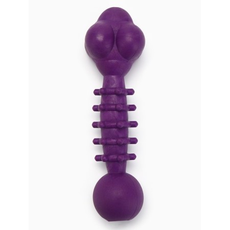 Chewing toy "Athlete", TPR, 15.5 cm, purple-1