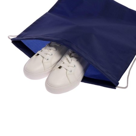 A bag for shoes 490 x 410 mm, "standard" SDS-51 max, (soft polyester, density 210 d), dark blue-4