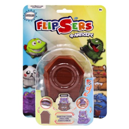Тянучка-вывернушка Flipsers, кот «Роки», 8 см