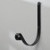 Kashpo Kashpo, Kovanny, 19 cm, metal, black