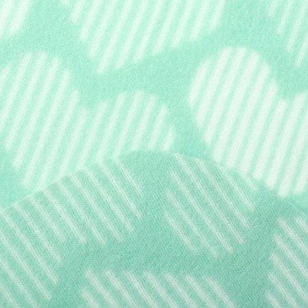 CASA Conforte Festival Pad 120x150cm, mint, fleece 150 g/m, PE100%-3