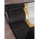 Rectangular carpet Karmen Hali Omega, size 200x400 cm, color Gold/Gold