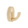 Furniture hook cappio sea, one -rod, zinc, color gold
