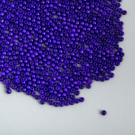 Glass 12/0 "Indigo" smooth No. 684 450 gr-1