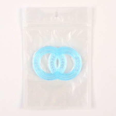 Silicone teether "eight", color mix, crush me-4