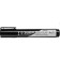 Marker permanent bison professional 06322-2, pointed, black, 2 mm