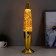 Lamp "Golden Rocket" Lava, Tergets, E14 h = 35cm Risalux