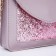 Bag on a strap with a chain, 19x5x15cm, lilac color