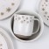 New Year's ceramic “Snow Tale” plate, 21.7 cm