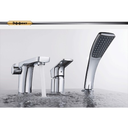 Bath mixer D&K Berlin Freie DA1434901, color chromium-1