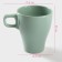 Mug ceramic shares Coffee Break, 280 ml, turquoise color