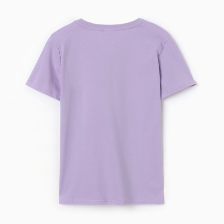 Women's T -shirt "Sun", lilac color, size 48-3