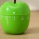 Timer Mechanical shade "Apple", green color