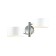 Bra Ashley 2x60W e27 chrome