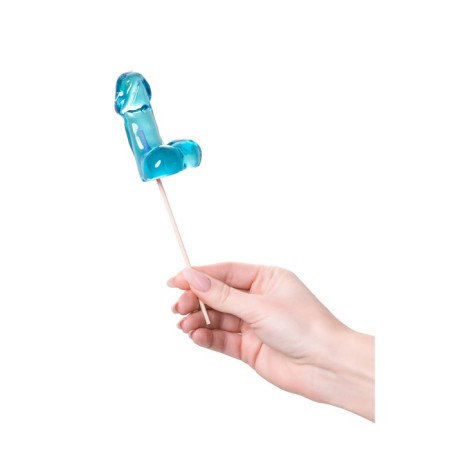 Lollice Sosuchki "Penis Blue Curacao", medium, blue color, 80g-2