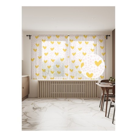 Photo "Yellow hearts", size 145x180 cm, 2 pcs