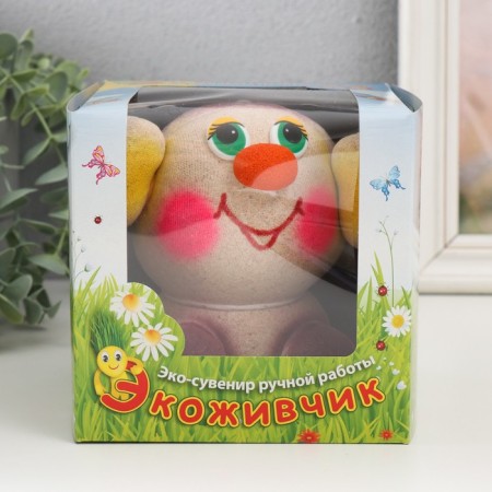 Growing gift Eco -Zhivchik "Ushastik" Gift packaging-4