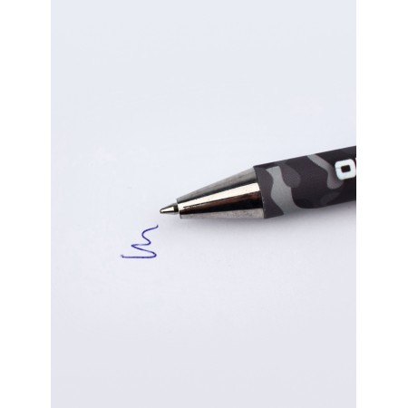 Pen Plastic "Brave Hero", Ball, Blue Paste-2