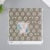 Scrapbooking paper bilateral "monsters and leaves" density 180 grams set 10 pcs 15.5x17 cm