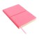 Diary of Leduced A5 136 DEVENTE sheets. Jane, soft pvc cover, elastic band, perforation, liesse, block 70, pink