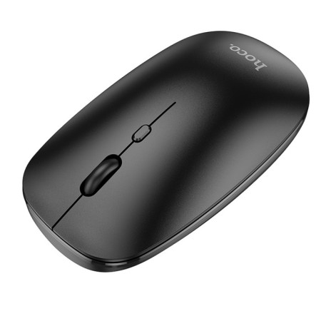 Hoco GM15 mouse, wireless (2.4 + BT), optical, 800-1200-1600 dpi, black-2