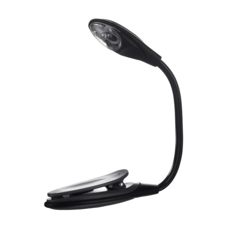 Reading lamp on the clothespin "gloss, black" 1LED 25x2x3.5 Risalux-8