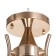 Ceiling Ceiling Ellie 3x40W E27 Gold 52x52x30 cm