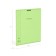 Notebook 96 sheets Erichkrause Coverpro Neon "Classic", plastic cover, OFSET BOLK, 100%whiteness, Green