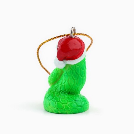 Christmas tree toy New Year's "snake", for the New Year, 3.5 x 2.3 cm-2