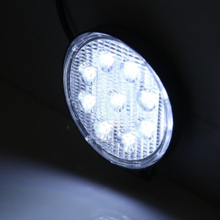 Farah LED SkyWay Off Road, Round, 12/24 V, 27 W, 6000 K, 9 diodes, 115 mm-1