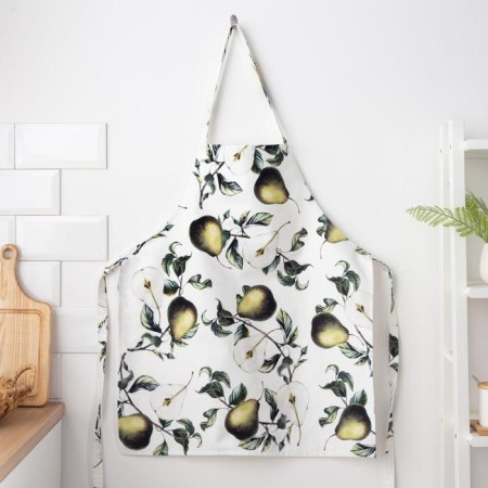 Apron "Ethel" pears 60x65cm, 100% cotton, sarzha 190 g/m2