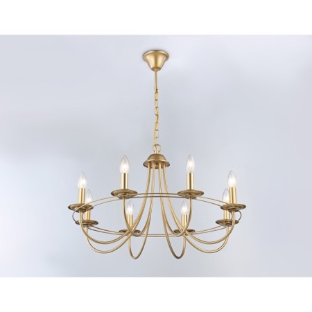 Suspended chandelier Ambrella TR9616/8 CGD, E14, 8x40W D690x770 mm, black-2