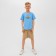T -shirt Children's Minaku "Dog" color blue, height 128