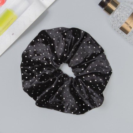 Hair gum "Orbit" style shine, 15 cm, black-1