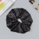 Hair gum "Orbit" style shine, 15 cm, black