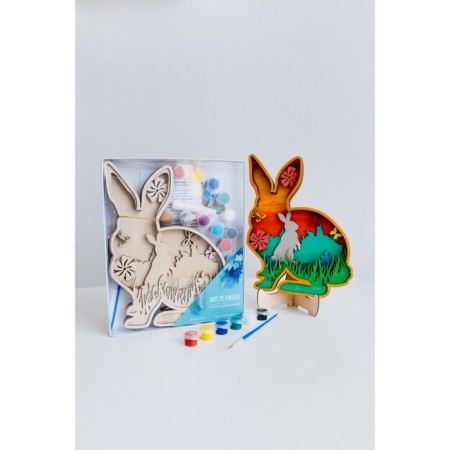 3D coloring "Rabbit"