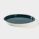 Ceramic “turquoise” plate, d = 22 cm