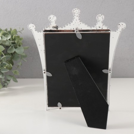 Photo frame plastic for metal 13x18 cm "Crown with pearls" 1x19x24.3 cm-3