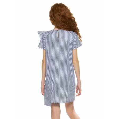 Dress for girls, height 134 cm, white color-3