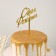 Topper for the cake "Happy Birthday", 13.5 × 17 cm