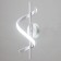 Bra "spiral" LED 16W 6000k white 12x40 cm