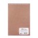 Notepad A5, 80 sheets in a cage, on the crest "blue", a solid substrate, cover coated cardboard, block 60g/m2