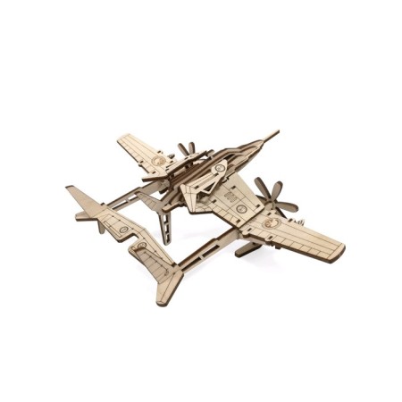 Wooden designer "Sapsan aircraft"-2