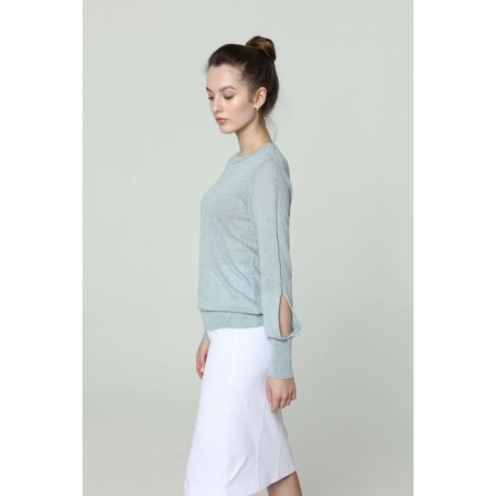 Female jumper, size s, color Light Blue-2